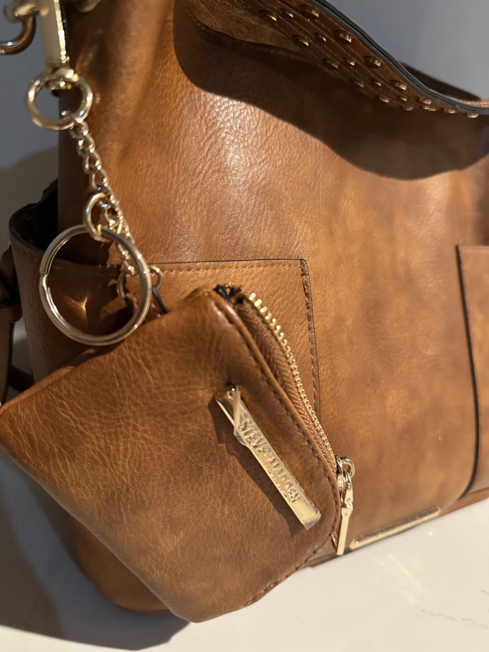 Steve Madden Brown Shoulder Bag - Picture 3 of 10